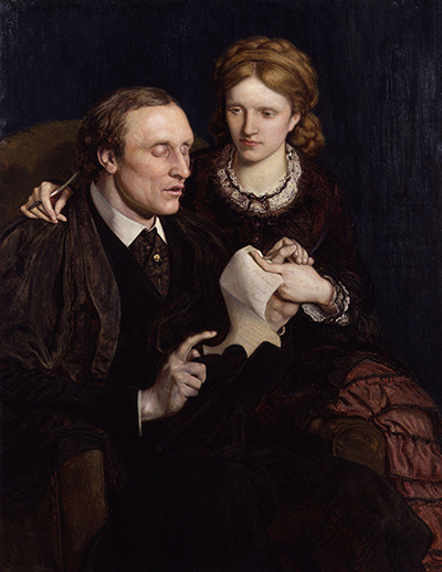 Henry Fawcett; Dame Millicent Garrett Fawcett (née Garrett) Ford Madox Brown